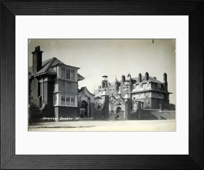 Framed Print : The Infirmary, Shirley, Hampshire Framed Print : The Infirmary, Shirley, Hampshire