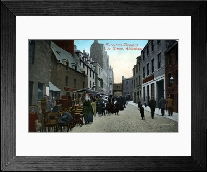 Framed Print : The Green, Aberdeen, Aberdeenshire Framed Print : The Green, Aberdeen, Aberdeenshire