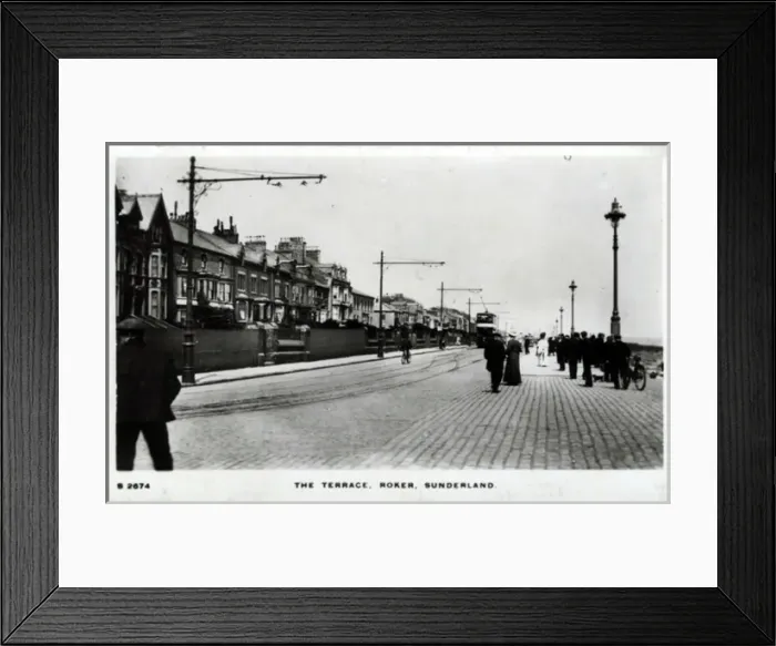Framed Print : The Terrace, Roker, County Durham Framed Print : The Terrace, Roker, County Durham