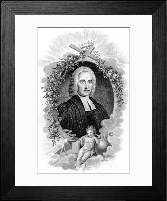 Framed Print : James Hervey - English clergyman, writer and divine Framed Print : James Hervey - English clergyman, writer and divine