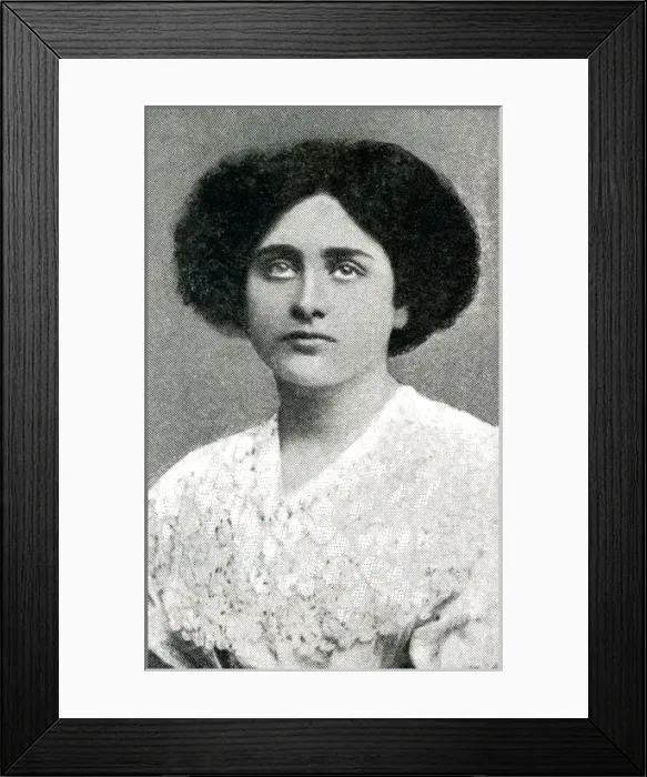 Framed Print : Dame Julia Myra Hess DBE - British pianist Framed Print : Dame Julia Myra Hess DBE - British pianist