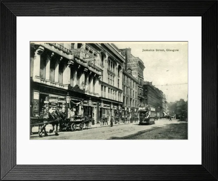 Framed Print : Jamaica Street, Glasgow, Lanarkshire Framed Print : Jamaica Street, Glasgow, Lanarkshire