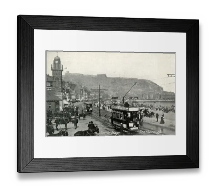 Framed Print : South Bay, Scarborough, Yorkshire Framed Print : South Bay, Scarborough, Yorkshire