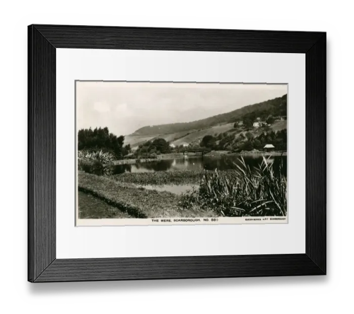 Framed Print : The Mere, Scarborough, Yorkshire Framed Print : The Mere, Scarborough, Yorkshire