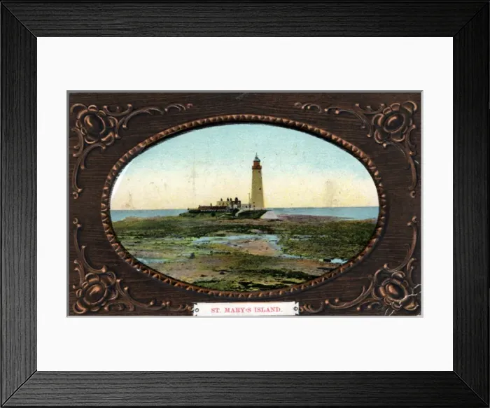 Framed Print : St. Marys Lighthouse, Whitley Bay, Northumberland Framed Print : St. Marys Lighthouse, Whitley Bay, Northumberland
