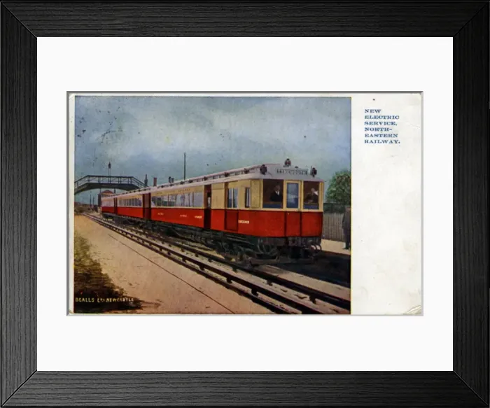 Framed Print : New Electric Service, Newcastle-upon-Tyne, Northumberland Framed Print : New Electric Service, Newcastle-upon-Tyne, Northumberland
