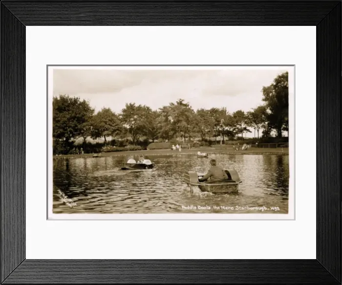Framed Print : The Mere, Scarborough, Yorkshire Framed Print : The Mere, Scarborough, Yorkshire