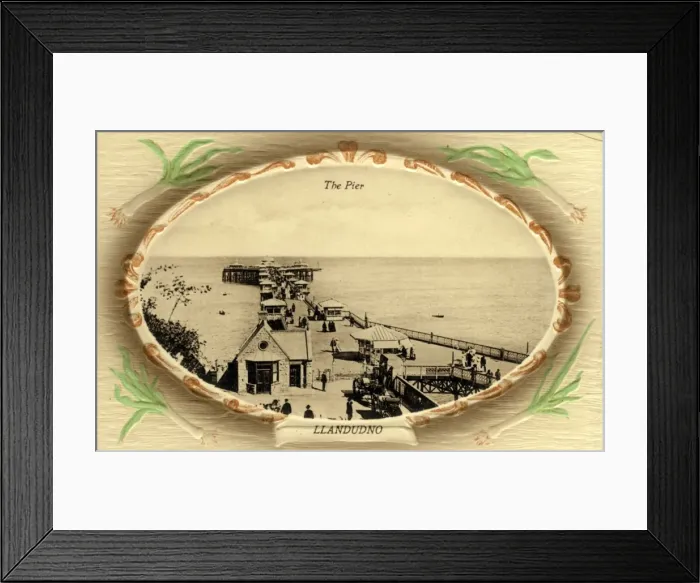 Framed Print : The Pier, Llandudno, Clwyd - Conwy Framed Print : The Pier, Llandudno, Clwyd - Conwy