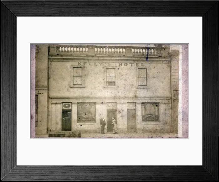 Framed Print : Kellys Hotel, Thought very probably to be London, England Framed Print : Kellys Hotel, Thought very probably to be London, England
