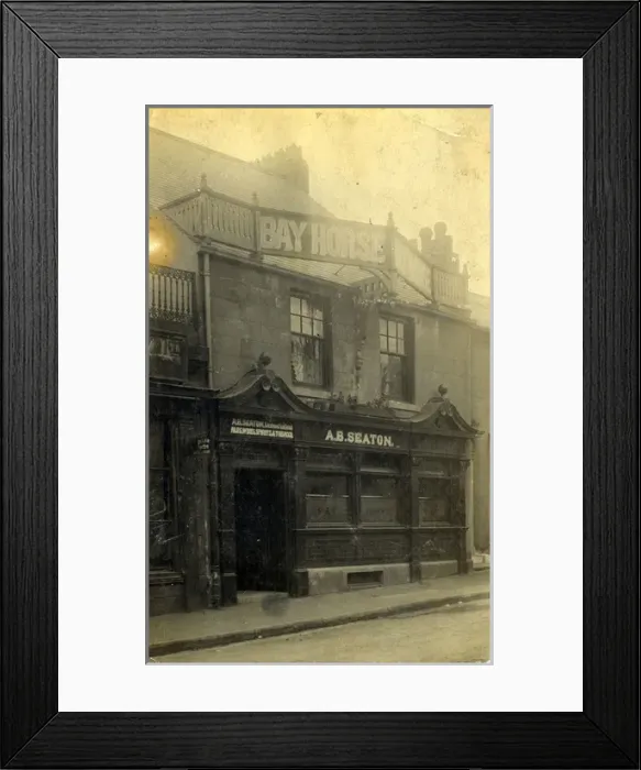Framed Print : Bay Horse Inn, Unknown Location, England Framed Print : Bay Horse Inn, Unknown Location, England