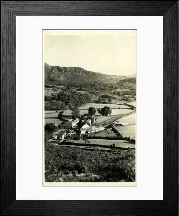 Framed Print : The Village, Boot, Eskdale Valley, Holmbrook, England Framed Print : The Village, Boot, Eskdale Valley, Holmbrook, England