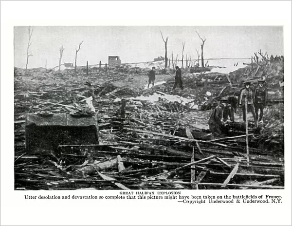 The Great Halifax Explosion, Halifax, Nova Scotia