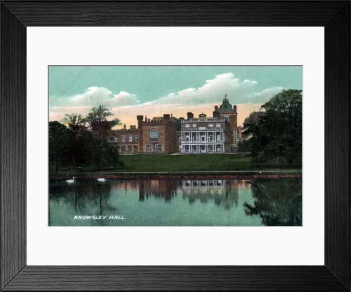 Framed Print : Knowsley Hall, Knowsley, Lancashire Framed Print : Knowsley Hall, Knowsley, Lancashire