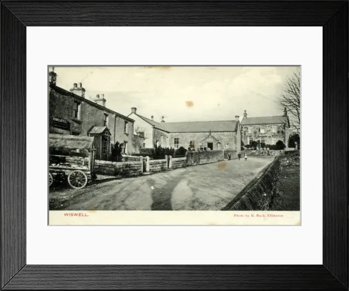 Framed Print : The Village, Wiswell, Lancashire Framed Print : The Village, Wiswell, Lancashire