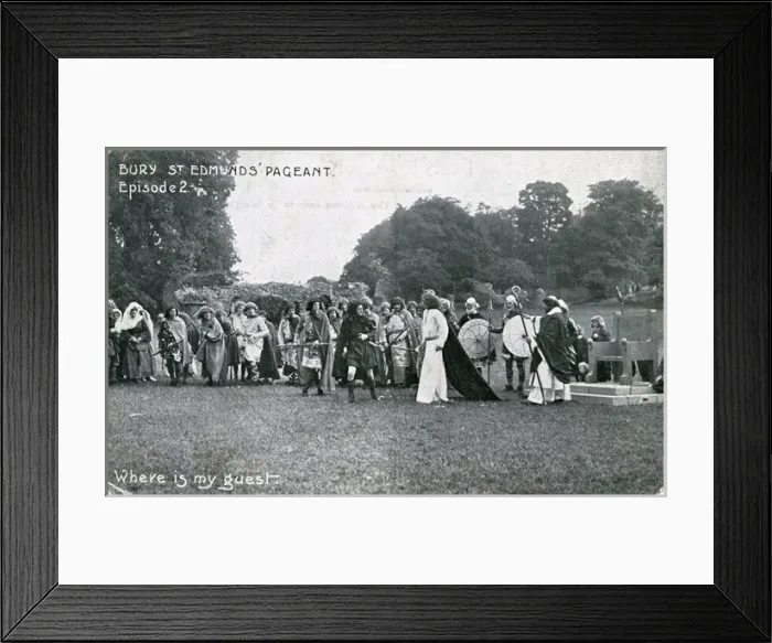 Framed Print : The Pageant, Bury St Edmunds, Suffolk Framed Print : The Pageant, Bury St Edmunds, Suffolk