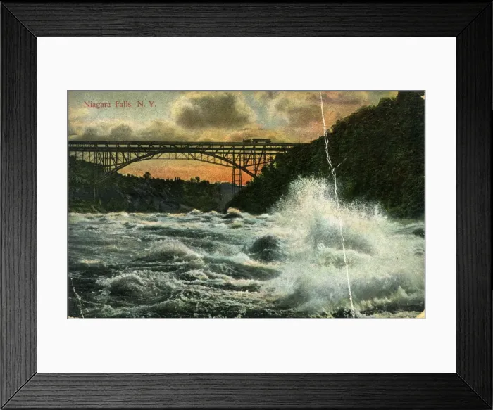 Framed Print : The Whirlpool Rapids, Niagara Falls, Ontario Framed Print : The Whirlpool Rapids, Niagara Falls, Ontario