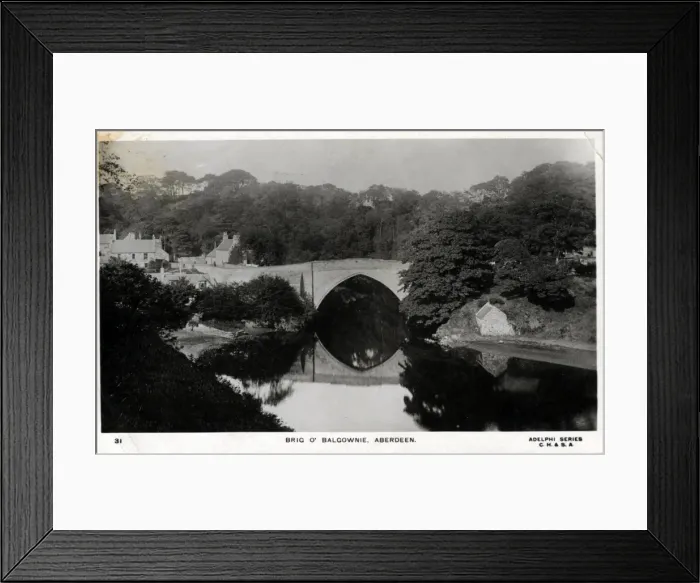 Framed Print : River Don, Balgownie Bridge, Aberdeenshire Framed Print : River Don, Balgownie Bridge, Aberdeenshire