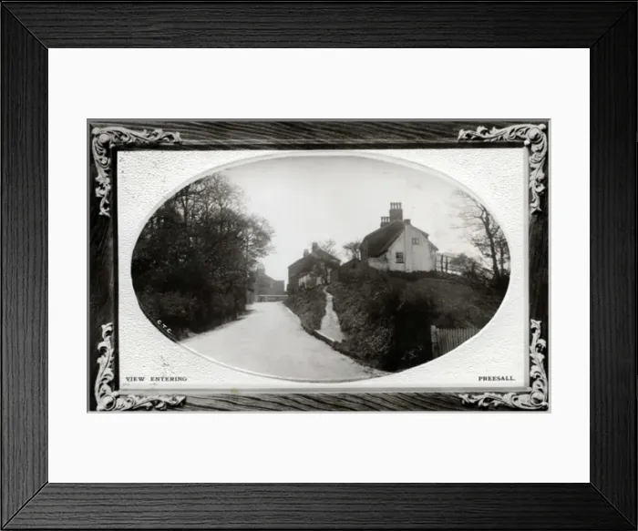 Framed Print : The Village, Preesall, Lancashire Framed Print : The Village, Preesall, Lancashire