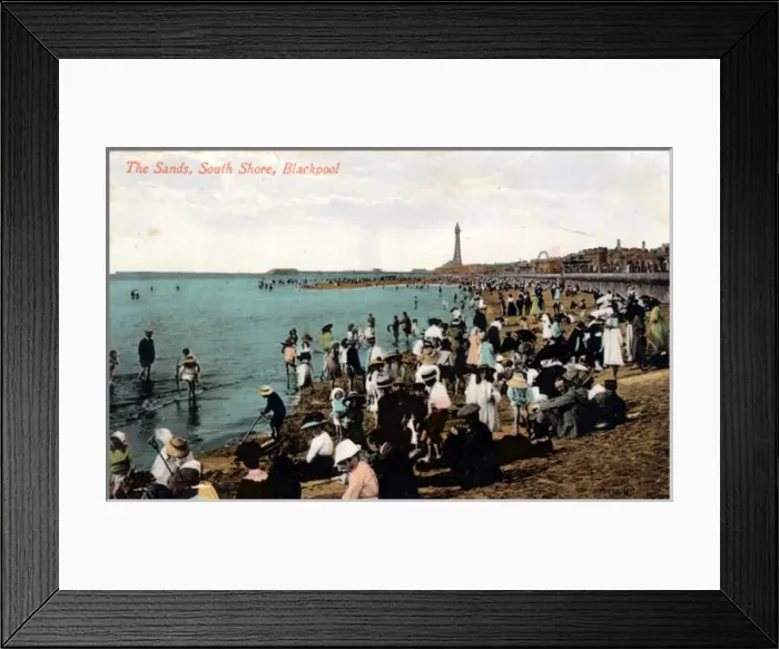 Framed Print : South Shore, Blackpool, Lancashire Framed Print : South Shore, Blackpool, Lancashire