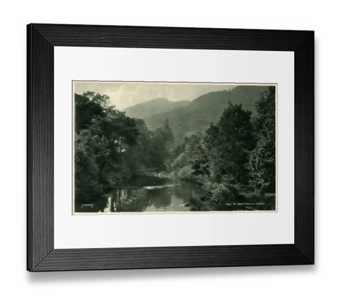 Framed Print : River Conwy, Betws-y-Coed, Clywd - Conwy Framed Print : River Conwy, Betws-y-Coed, Clywd - Conwy