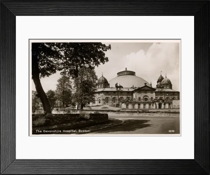 Framed Print : The Devonshire Hospital, Buxton, Derbyshire Framed Print : The Devonshire Hospital, Buxton, Derbyshire