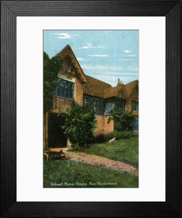 Framed Print : Ockwell Manor House, Berkshire Framed Print : Ockwell Manor House, Berkshire