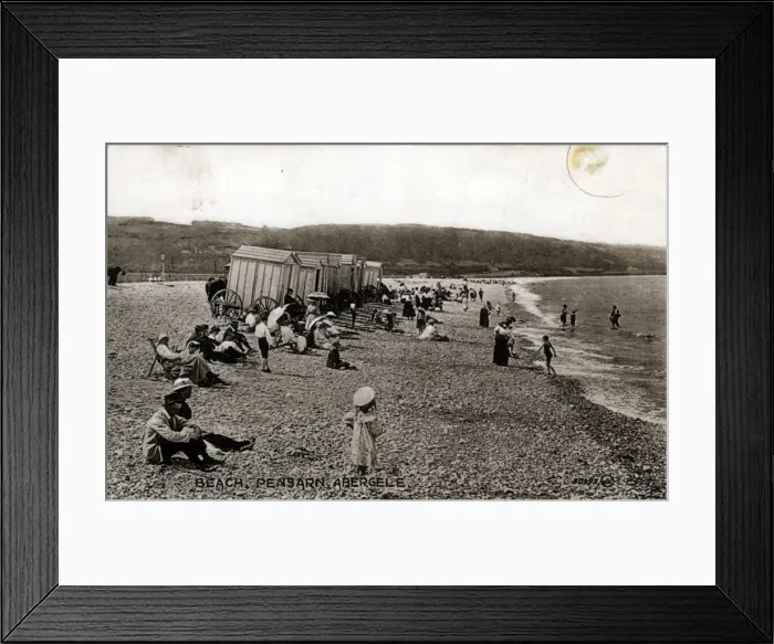 Framed Print : The Beach, Pensarn, Conwy - Clwyd Framed Print : The Beach, Pensarn, Conwy - Clwyd