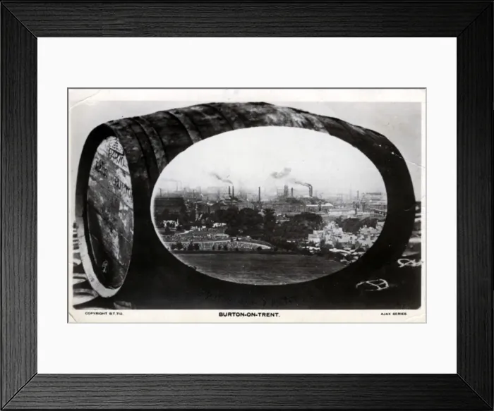 Framed Print : Breweries, Burton on Trent, Staffordshire Framed Print : Breweries, Burton on Trent, Staffordshire