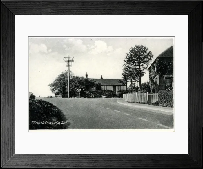 Framed Print : Flimwell, Crossways, Sussex Framed Print : Flimwell, Crossways, Sussex