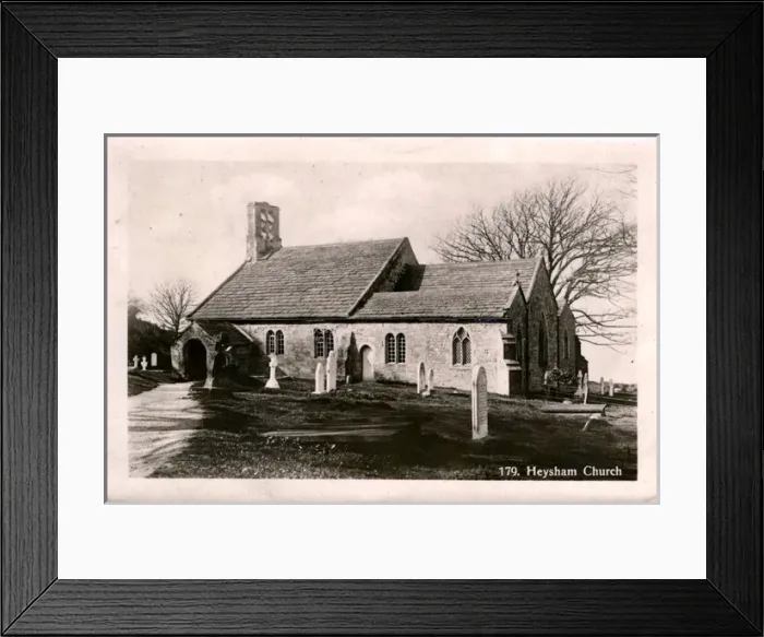 Framed Print : Church, Heysham, Lancashire Framed Print : Church, Heysham, Lancashire