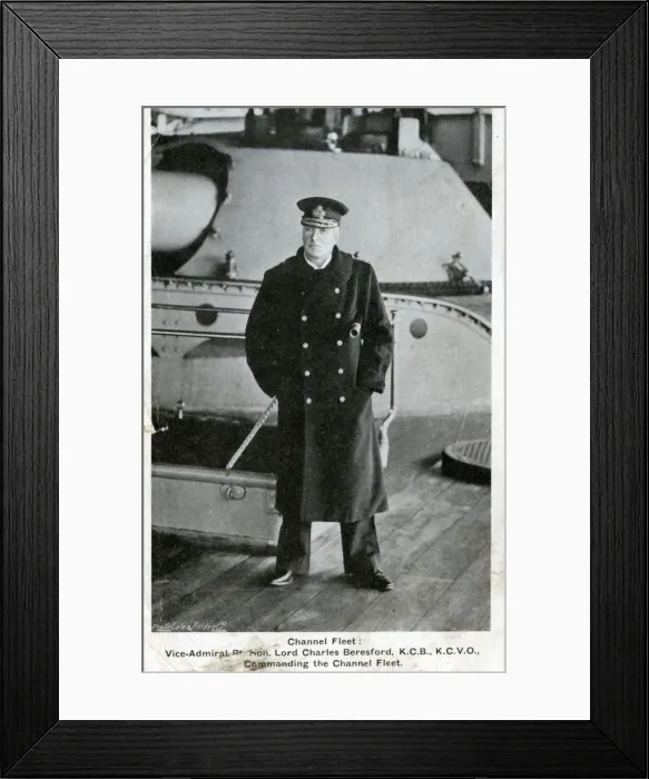 Framed Print : Vice-Admiral Rt Hon Lord Charles Beresford KCB KCVO Framed Print : Vice-Admiral Rt Hon Lord Charles Beresford KCB KCVO