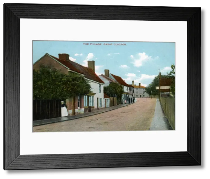 Framed Print : The Village, Great Clacton, Essex Framed Print : The Village, Great Clacton, Essex