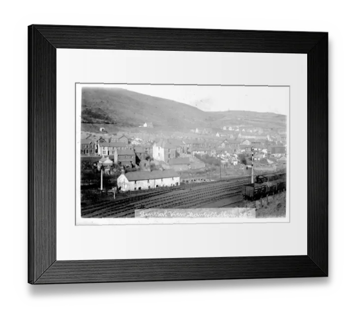 Framed Print : General View, Nantyffyllon, Glamorgan Framed Print : General View, Nantyffyllon, Glamorgan