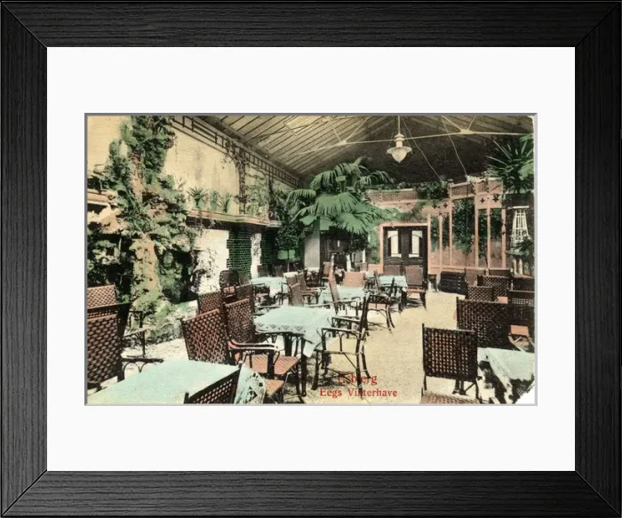 Framed Print : Eegs Vinterhave - Wintergarden, Esbjerg Framed Print : Eegs Vinterhave - Wintergarden, Esbjerg