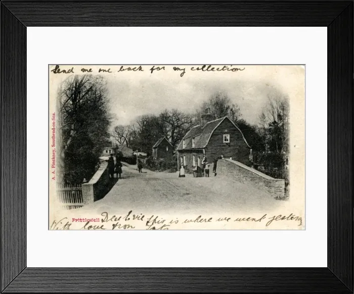 Framed Print : Bridge, Prittlewell, Essex Framed Print : Bridge, Prittlewell, Essex
