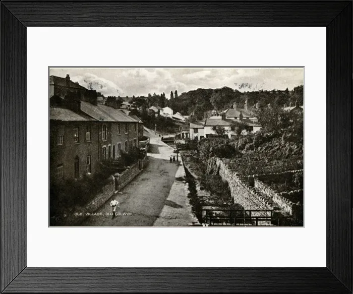 Framed Print : The Village, Old Colwyn, Conwy - Clwyd Framed Print : The Village, Old Colwyn, Conwy - Clwyd