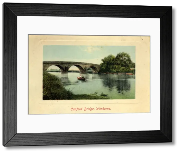 Framed Print : Canford Bridge, Canford, Dorset Framed Print : Canford Bridge, Canford, Dorset