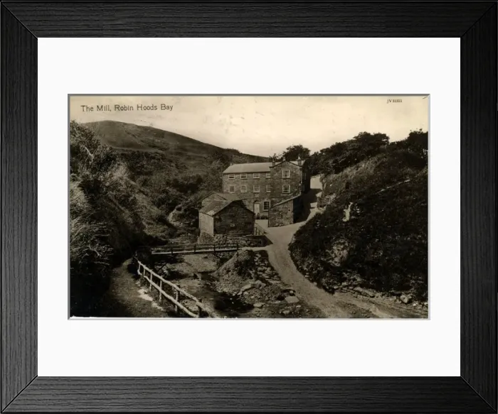 Framed Print : The Mill, Robin Hoods Bay, Yorkshire Framed Print : The Mill, Robin Hoods Bay, Yorkshire