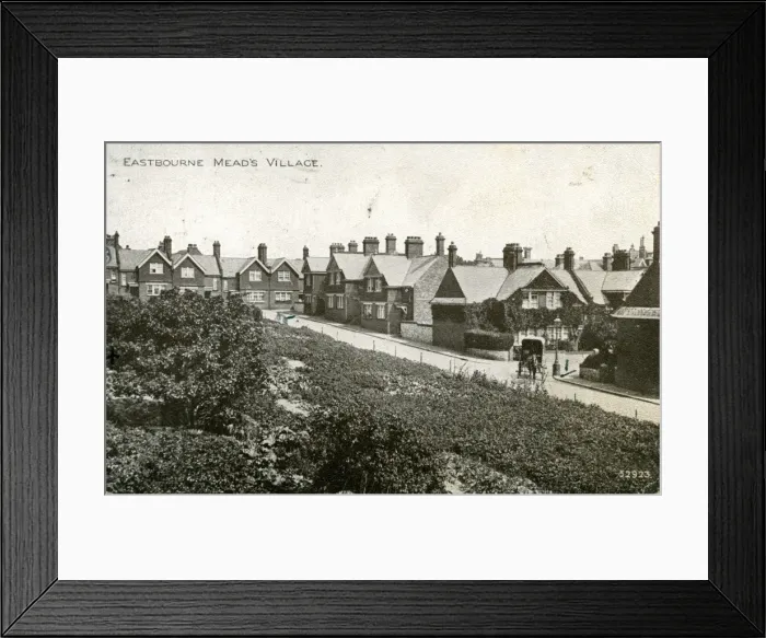 Framed Print : The Village, Meads, Sussex Framed Print : The Village, Meads, Sussex