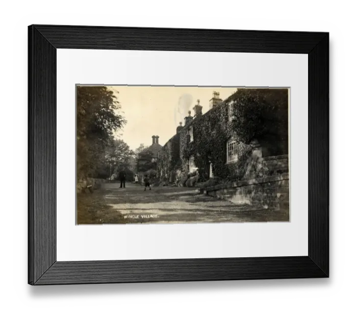 Framed Print : The Village, Wincle, Cheshire Framed Print : The Village, Wincle, Cheshire
