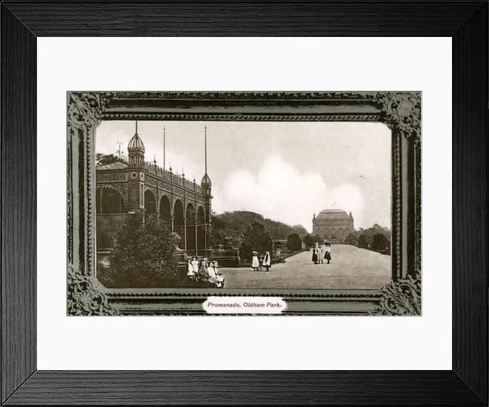 Framed Print : Alexandra Park, Oldham, Lancashire Framed Print : Alexandra Park, Oldham, Lancashire