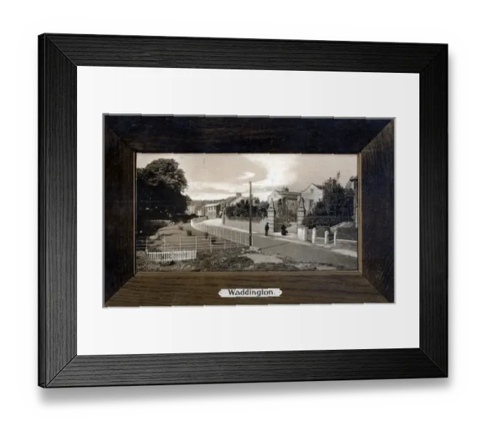 Framed Print : Street Scene, Waddington, Lancashire Framed Print : Street Scene, Waddington, Lancashire