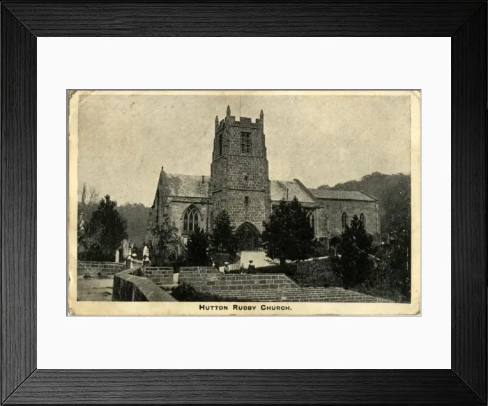 Framed Print : Church, Hutton Rudby, Yorkshire Framed Print : Church, Hutton Rudby, Yorkshire