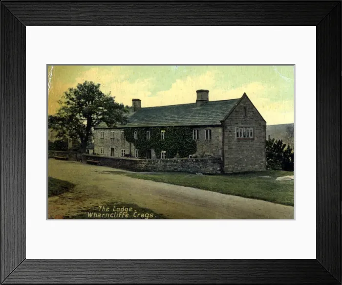 Framed Print : The Lodge, Wharncliffe Crags, Yorkshire Framed Print : The Lodge, Wharncliffe Crags, Yorkshire