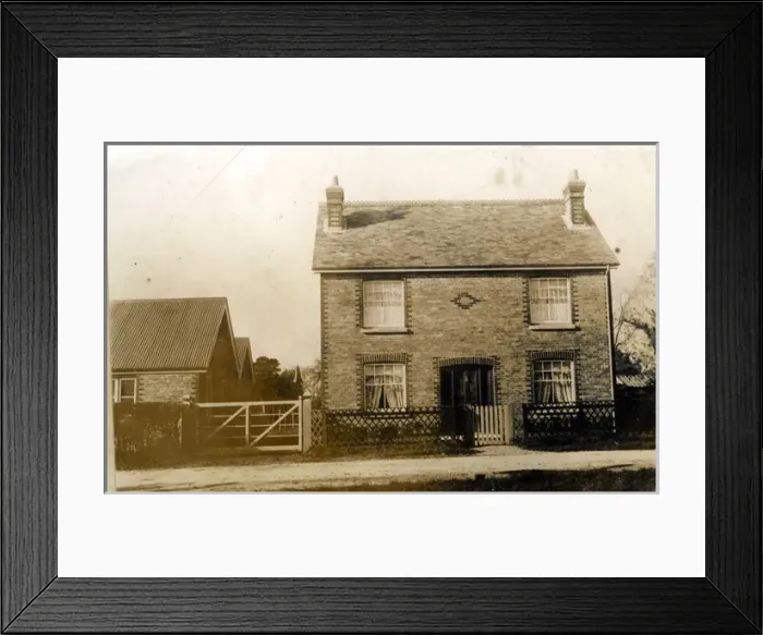 Framed Print : Detached House, Whalley, Lancashire