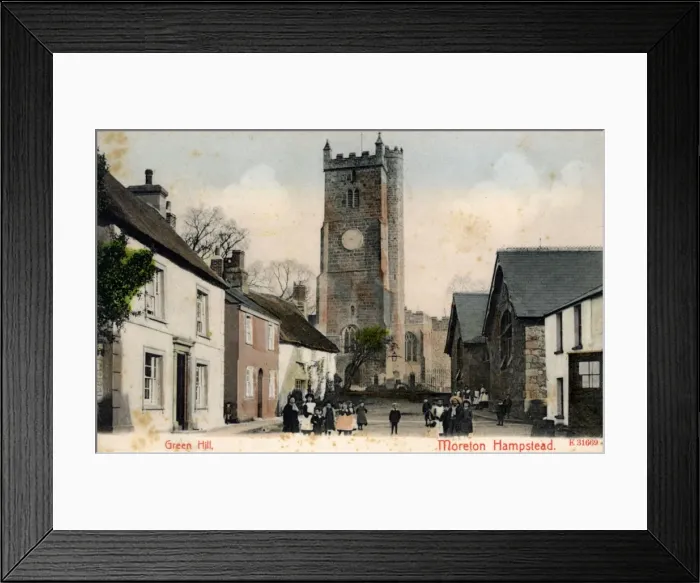 Framed Print : Green Hill, Moreton Hampstead, Devon Framed Print : Green Hill, Moreton Hampstead, Devon