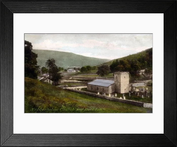 Framed Print : Hubberholme Church, Buckden, Yorkshire