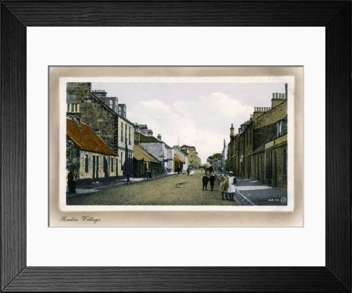 Framed Print : The Village, Roslin, Midlothian Framed Print : The Village, Roslin, Midlothian
