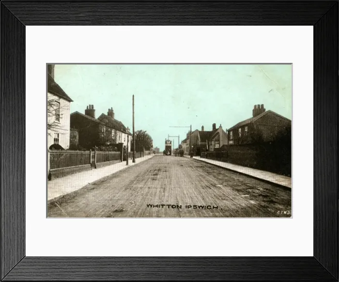 Framed Print : The Village, Whitton, Suffolk Framed Print : The Village, Whitton, Suffolk