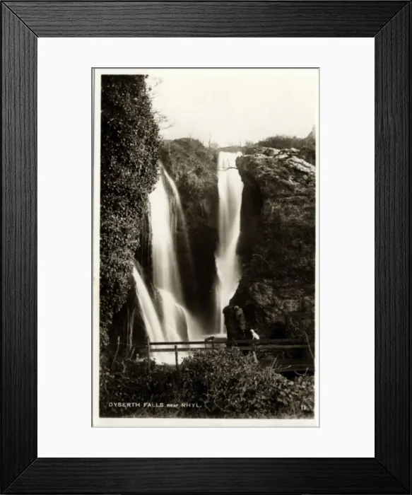 Framed Print : Dyserth Falls, Rhyl, Conwy - Clwyd Framed Print : Dyserth Falls, Rhyl, Conwy - Clwyd